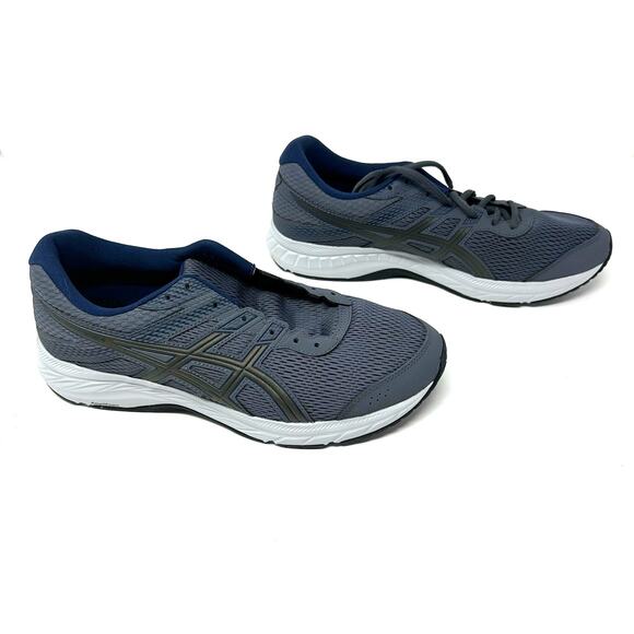 Asics Everyday Comfort Size 10.5 Sneaker Gray Lace Up Running Foam Sole Athletic main image 6